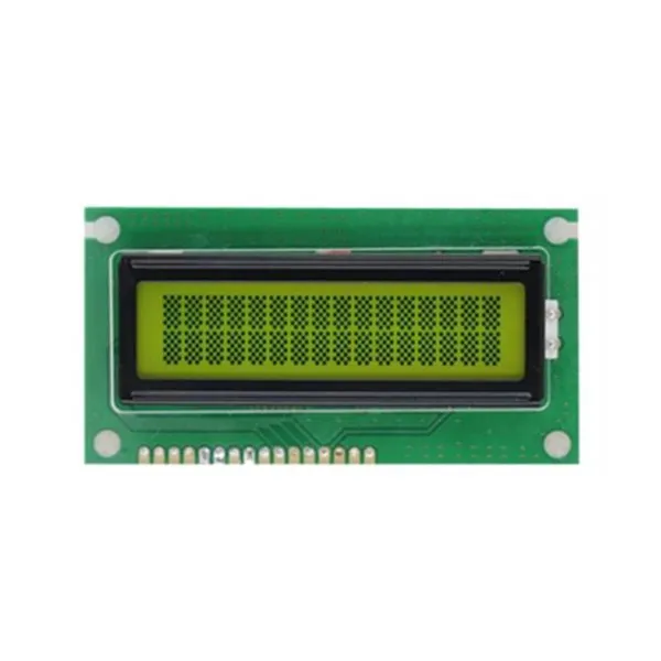 16 * 2 kollast LCD-ekraani